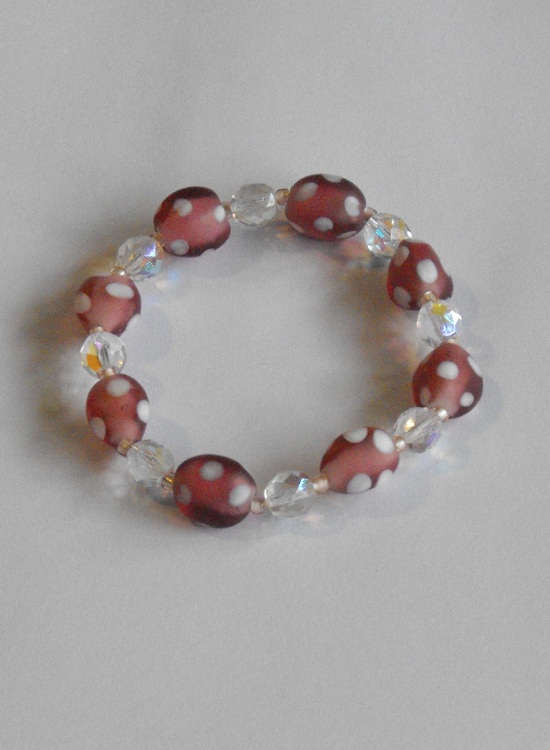 Red Dotty Egg Bracelet Red Dotty Egg Bracelet